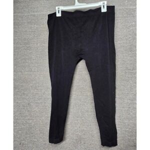 Prime Cut Black Seamless Leggings One Size High Waisted Nylon Spandex Stretch